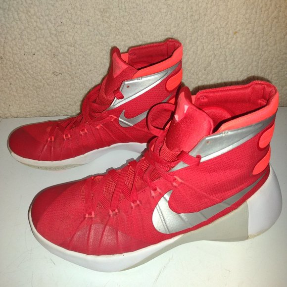 Nike Men´s Athletic shoes, Red and Greyin size 10